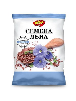 Семена льна "ОГО" пищевые 150 гр