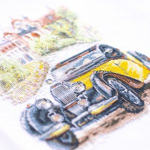 Чудесная игла Набор для вышивания РЕТРО СТИЛЬ. ФРАНЦИЯ