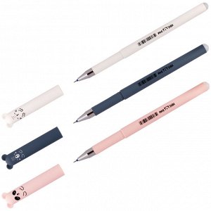 Ручка гелевая стираемая ПИШИ-СТИРАЙ MESHU ""Cutes"", синяя, 0,5мм, ассорти