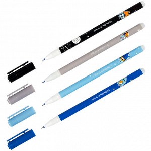 Ручка гелевая стираемая ПИШИ-СТИРАЙ MESHU ""Space Adventure"", синяя, 0,5мм, корпус ассорти