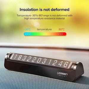 Ugreen Автовизитка (табличка с номером телефона в машину)