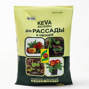 Пoчвoгpyнт KEVA BIOTERRA для paccaды и oвoщeй, 20 л