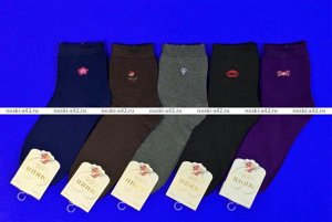 МИНИ носки женские с рисунком арт. W05-1