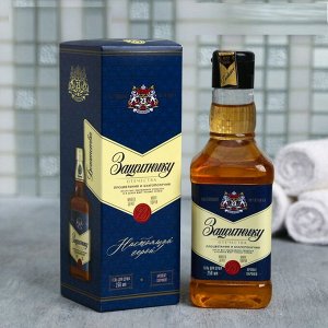 Гель для душа виски "Защитнику Отечества" 250 мл аромат мужского парфюма