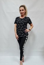 Футболка &quot;Тайп&quot; черная