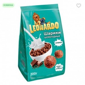 «Leonardo», готовый завтрак «Шоколадные шарики», 200 г