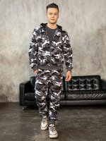 Спортивный костюм К014 хаки