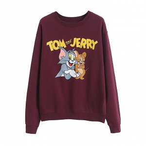 Утепленный свитшот Tom and Jerry 42-44-46р