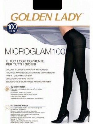 Колготки GOLDEN LADY Micro Glam 100 den Nero 2s