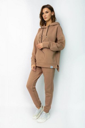 Худи Kivviwear 4057 капучино/принт