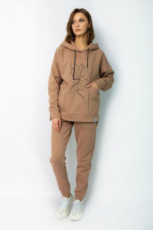 Худи Kivviwear 4057 капучино/принт
