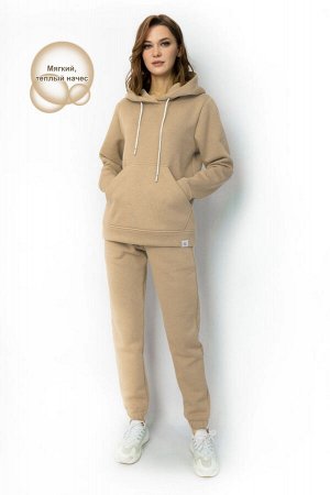 Костюм Костюм Kivviwear 4052-4053 кофейный 
Состав: ПЭ-26%; Хлопок-70%; Эластан-4%;
Сезон: Осень-Зима

Костюм утепленный на флисе. Худи Classic модели 4052 с капюшоном на подкладке из основной ткани.