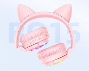 Беспроводные наушники Borofone Cat Ear Headphones