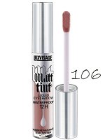 LUXVISAGE Жидкие тени для век Matt tint waterproof 12H, стойкие, матовые тон 106
