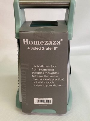 Терка с контейнером Homezaza 4 грани маленькая