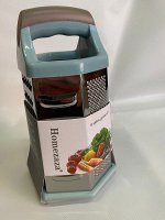 Терка с контейнером Homezaza 6 граней большая