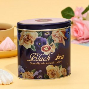Чай чёрный "Чайный Гость" Праздничная коллекция, листовой, ж/б, 75 г