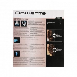 Фен Rowenta CV7730D0, 2300 Вт, 2 скорости, 3 температурных режима, черный