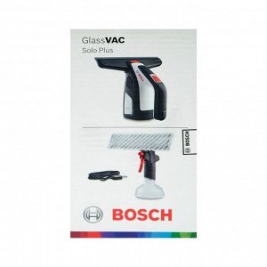 Стеклоочиститель Bosch GlassVAC Solo Plus, 100 мл, 30 мин, 105 м2=35 окон, щётка 266 мм