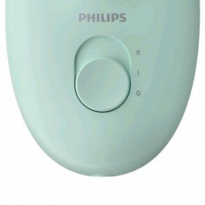 Эпилятор Philips BRE265/00, 5.4 Вт, 20 пинцетов, 2 скорости, от сети, цвет мятный