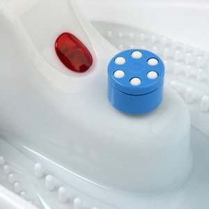 Массажная ванночка для ног Centek CT-2604, 65 Вт, 3 режима, ИК-нагрев, голубая