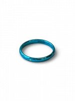 Серебряное кольцо &quot;Эйфория&quot; blue