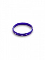 Серебряное кольцо &quot;Эйфория&quot; electric blue