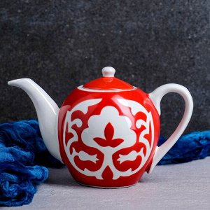 Чайник Слоник Пахта красная, 0.8 л