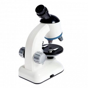 Игровой набор «Лабораторный микроскоп», вращающийся объектив с подсветкой, увеличение X40, 100, 400