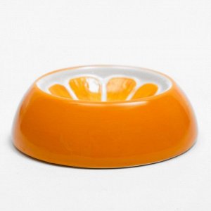 Пижон Миска керамическая для грызунов &quot;Апельсинка&quot; 30 мл 7,7 х 2,3 см