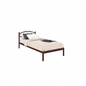 Кровать «Вероника Мини», 800 ? 2000 мм, металл, цвет коричневый