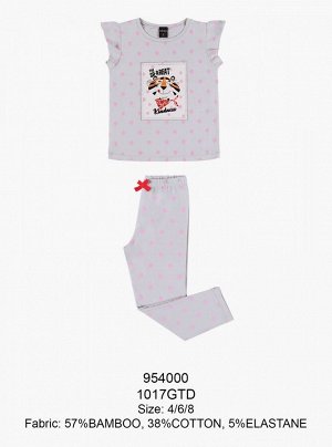 Детская пижама для девочек (Арт.954000-1017GTD)