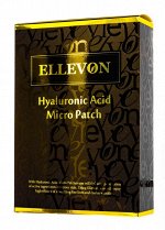 Патчи с микроиглами из гиалуронововй кислоты ELLEVON HIALURONIC ACID MICRO PATCH