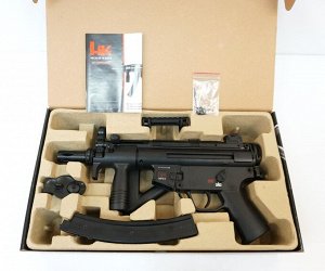 Пистолет пневм. Heckler & Koch MP5 K-PDW (черн., с прикладом)