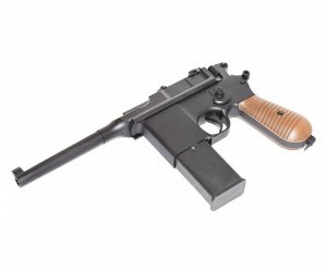 Пистолет пневм. Umarex Legends C96 сплав, черный (Blowback), кал.4,5 мм