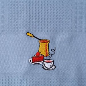 Набор полотенце вафельное «Кофе», МИКС, 47х60 см, 100% хл, 1 шт