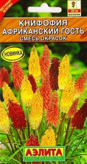 Книфофия Африканский гость смесь (Код: 82958)