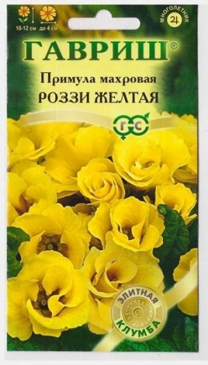 Примула Роззи F1 желтая (Код: 70562)