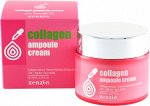 Jigott Ампульный крем с коллагеном для лица Zenzia Collagen Ampoule Cream
