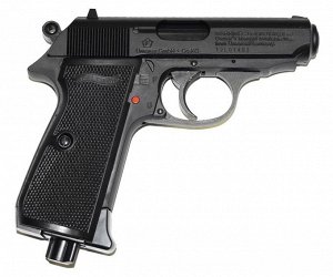 Walther PRO Пистолет пневм. Walther PPK/S (чёрный с чёрн. рукояткой)
