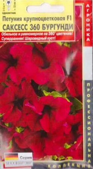 Петуния Саксесс 360 Бургунди F1 (Код: 87255)