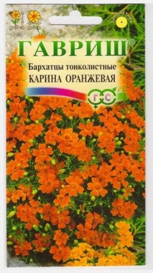Бархатцы Карина Оранжевая (Код: 12160)