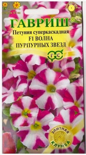 Петуния Волна Пурпурных Звезд (Код: 78655)