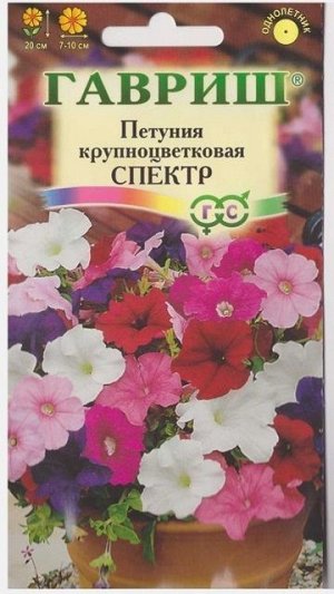 Петуния Спектр крупно смесь (Код: 11014)