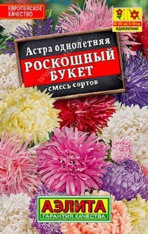 Астра Роскошный букет (смесь) (Код: 89684)