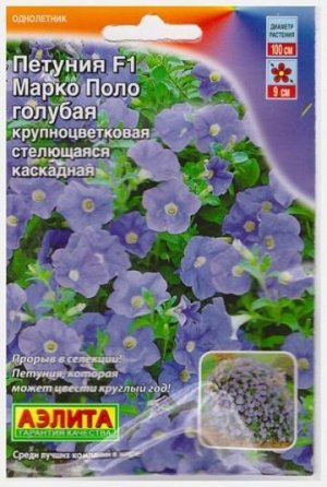 Петуния Марко Поло F1 Голубая (Код: 67500)