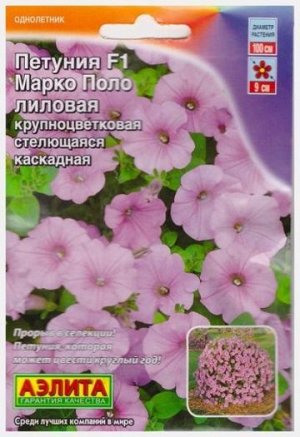 Петуния Марко Поло F1 Лиловая (Код: 67502)