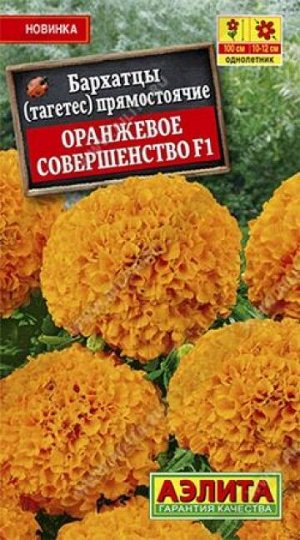 Бархатцы Оранжевое Совершенство (Код: 86111)