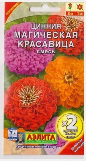 Цинния Магическая Красавица (Код: 69374)