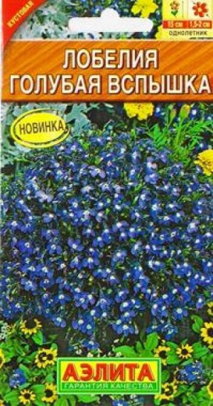 Лобелия Голубая Вспышка (Код: 84455)